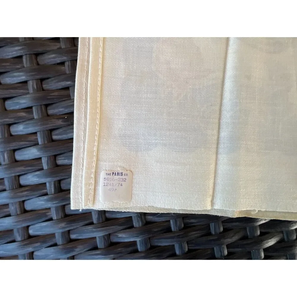 Vintage Black Americana Tea Towel Historical Collectible Cotton Kitchen Linen